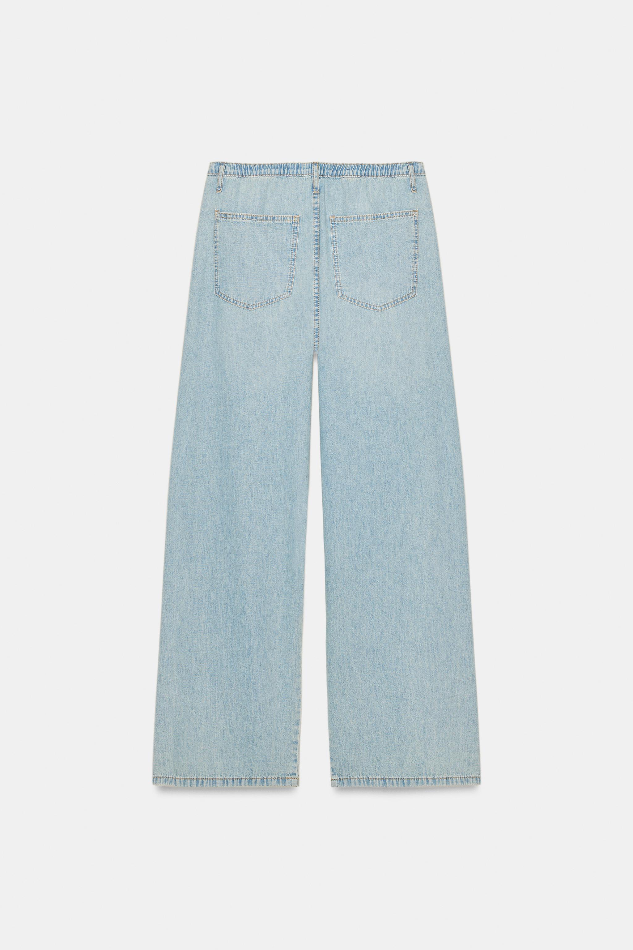 JEAN DENIM TRF FLUIDE